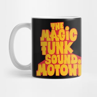 Funky Legendary Motown Music Design Mug